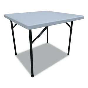 36" Plastic Square Folding Table