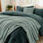 Bedsure All Season Boho Bed in a Bag with Throw Blanket and Decorative Pillow, Lightweight Comforter-110508852-110508851