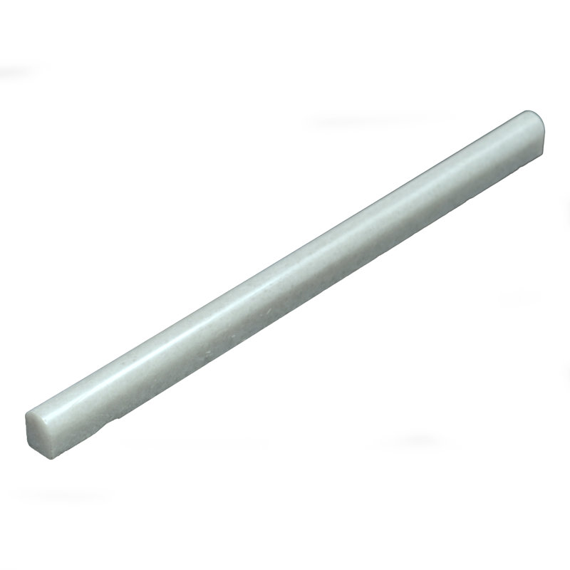 Equator 12'' L x 0.5'' W Marble Round Tile Trim