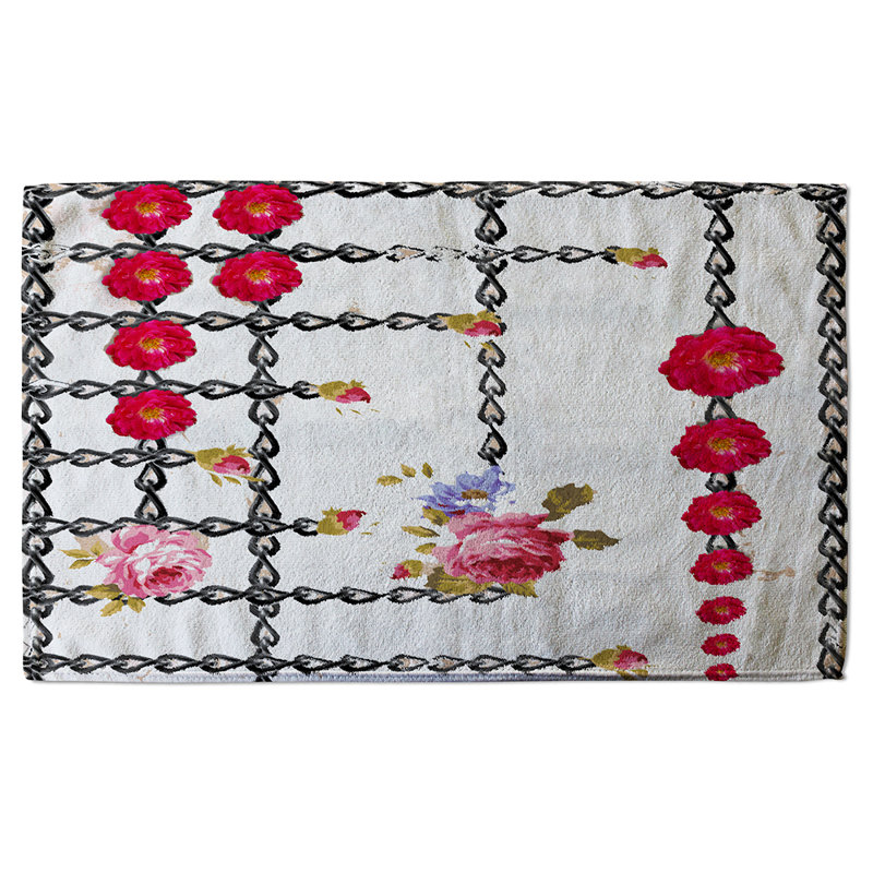 Neev Polyester Shower Curtain Set