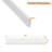 21 inch Pure White Engineered Stone Vanity Side Splash