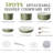 Caannasweis 12 Pieces Nonstick Cookware Set Stackable Induction Pots and Pans With Removable Handles-98961037