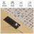 55.1" Fluted Executive Desk With Drawers, Home Office Desk With Charging Station-14513560