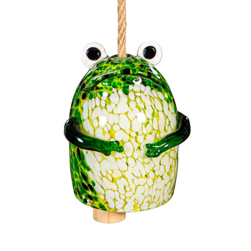 Cloche de grenouille Art Glass