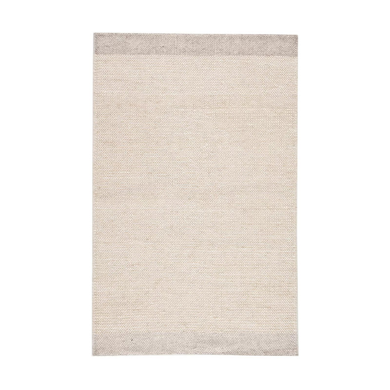 Hand Hooked Area Rug in Almond, Rectangle 10' x 14'