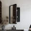 Armoire à pharmacie encastrée en métal avec miroir et miroir mural à tablettes réglables avec rangement pour salle de bain-1108089499-1108089500