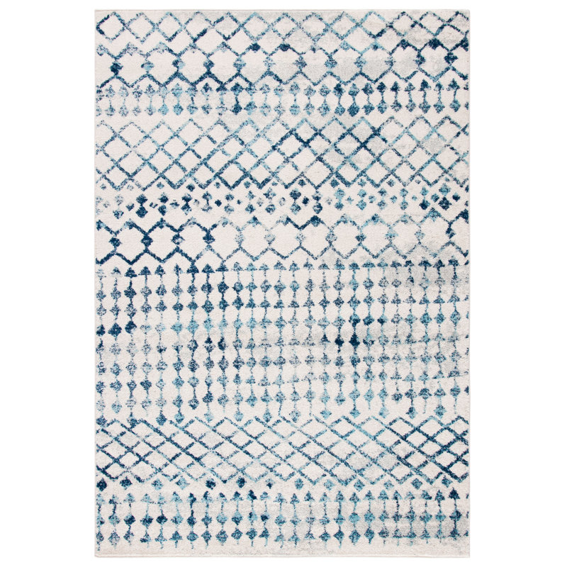 Maichin 249 Performance Geometric Shapes Rug, Rectangle 2' x 3'