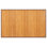 Tapis d'intérieur en bambou naturel 5 pi x 8 pi Costway