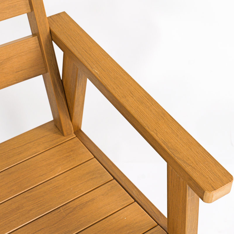Chaises de salle à manger d'extérieur en PEHD toutes saisons (ensemble de 2), 2