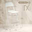 Ensemble de 2 tabourets pliables avec repose-pieds-1230872545