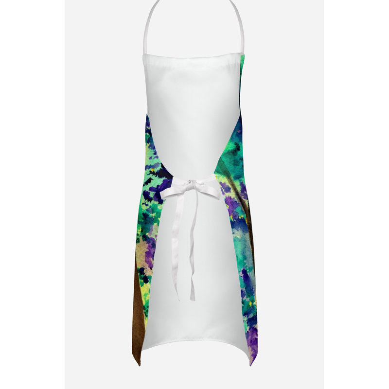 No Pattern Bib Apron