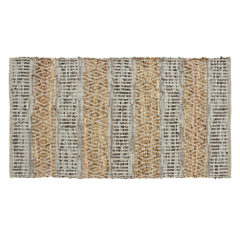 Boho Inspired Woven Geometric Accent Rugs