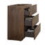 (Base seulement) Base de meuble-lavabo avec 3 tiroirs-101032962