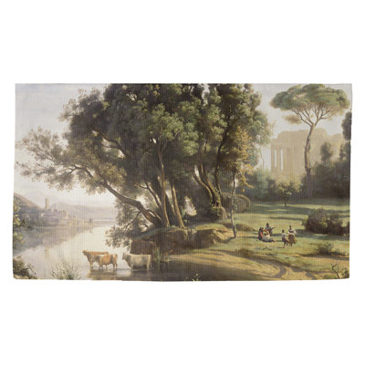 Paillasson d’intérieur paysage italien dobby Boyter