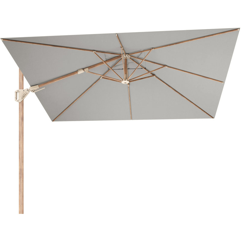 Chasiti 300cm Cantilever Parasol, Light Grey