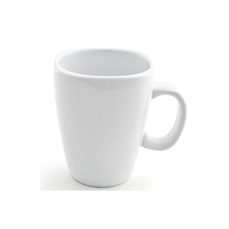 Ensemble de tasses à café Mod, Blanc brillant