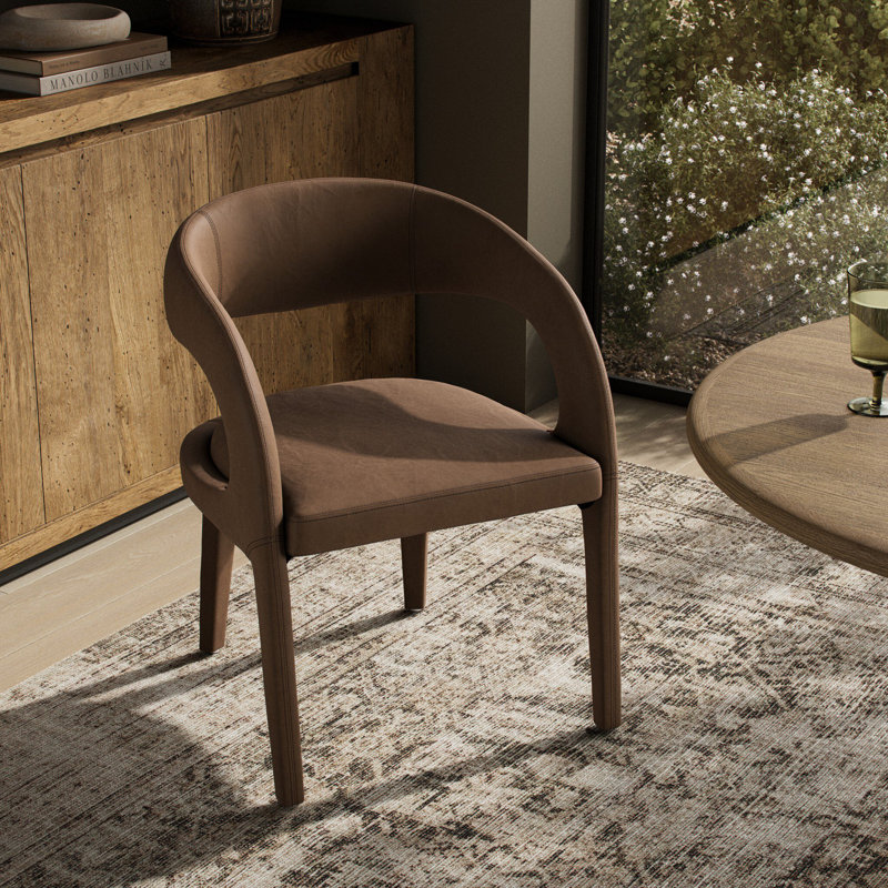 Hawkins Standard Upholstered Arm Chair, Maestro Cigar