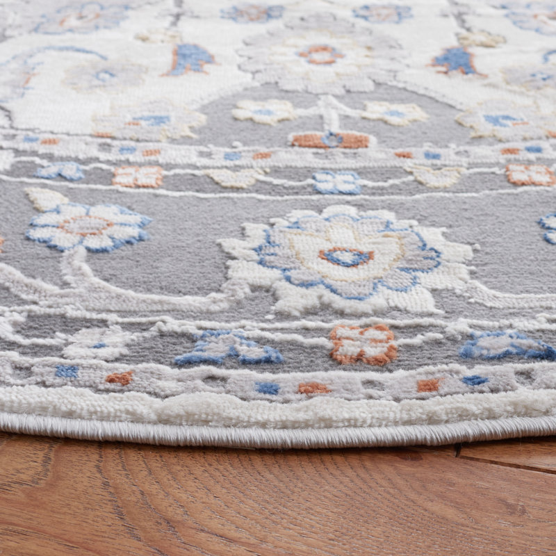 Burnettsville Eternal Performance Oriental Rug, Round 6'7"