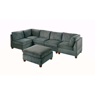 ENSEMBLE MODULAIRE - 6 pièces en gris