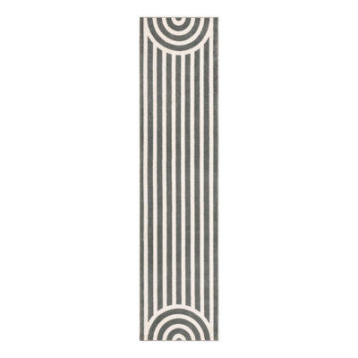 Unique Loom Lines Whimsy Kids Rug