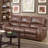 Wheresford 89.37'' Faux Leather Reclining Sofa-727740625