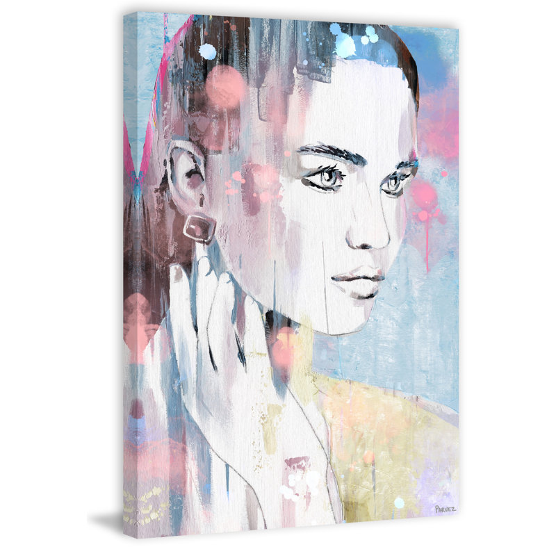 Feel The Power by Parvez Taj - Wrapped Canvas Painting, 38cm H x 25cm W