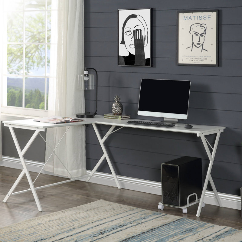 Dazenus Computer Desk, White
