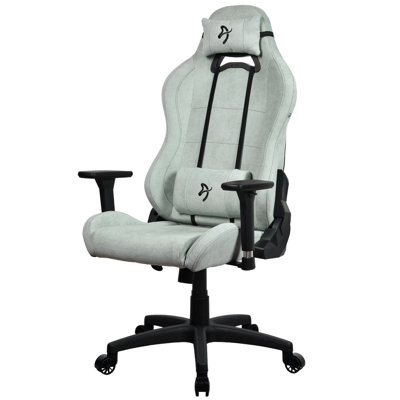 Arozzi Torretta Soft Fabric Office & Gaming Chair - Pearl Green