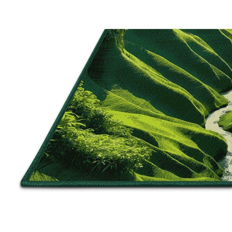 Tapis lavable Hawaiian, Rectangle 7 pi x 9 pi
