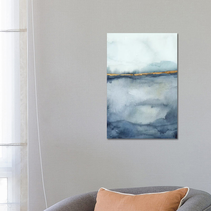 Coastal Horizon II by Victoria Borges - Wrapped Canvas Gallery-Wrapped Canvas Giclée, 66.04 cm H x 45.72 cm W x 3.175 cm D
