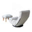 Fauteuil inclinable, fauteuil au sol, fauteuil inclinable, fauteuil japonais, fauteuil rotatif, fauteuil réglable-1762747076