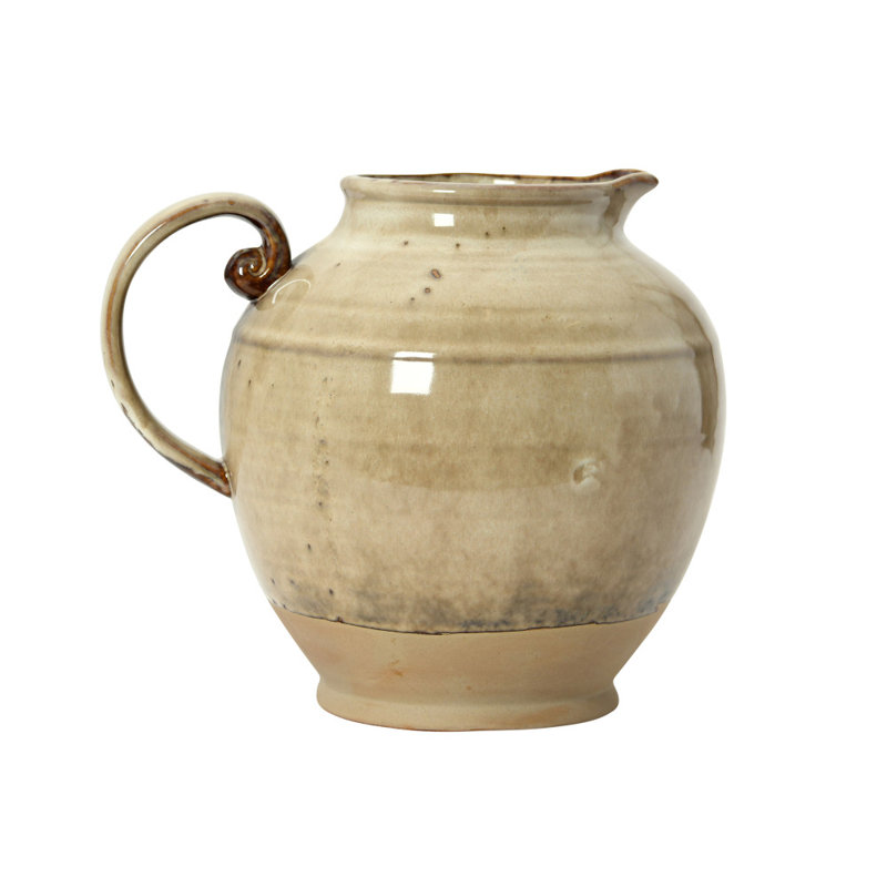 Natsuki Stoneware Pitcher in Reactive Glaze