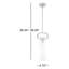 Luminaire suspendu cylindrique à 1 lumière Shay-929288580