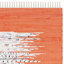 Paynter Abstract Handmade Flatweave Cotton Ivory/Orange Area Rug-17579497