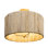 Jacob's Ladder 3-Light Semi-Flush Ceiling Light- French Gold