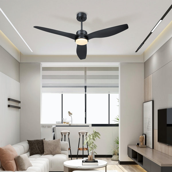 Wrought Studio Ceiling Fan with LED Lights | Wayfair