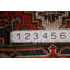 Tapis décoratif géométrique traditionnel indien 2x3