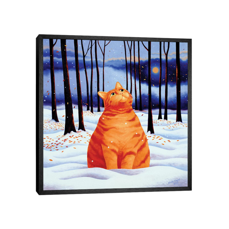 Sofrani 1 Piece Painting on Canvas, 66.04cm H x 66.04cm W x 3.81cm D, Black Framed