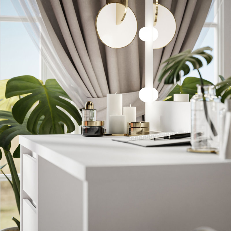 Tomlin Dressing Table with Mirror