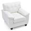 Fauteuil capitonné large de 36 po Benton-912782492