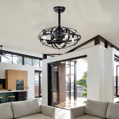 Ganessa 20'' Ceiling Fan with Light Kit