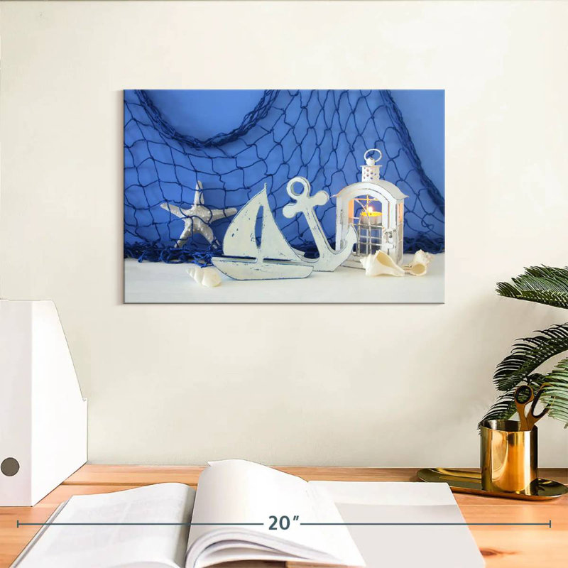 Aletra Nautical Candlelight Decor, 8" H x 12" W
