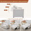 2 Seater Fabric Sofa Bed-98856679