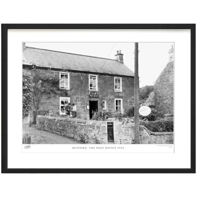 Mitford, The Post Office 1954 - Single Picture Frame Print