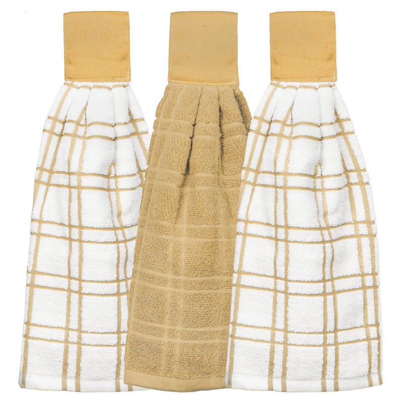 Cotton Tea Towel, Straw