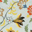 Tapis floral en laine et viscose touffeté à la main Soho-438885409