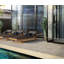 Wave 4 in. x 4 in. Grid Honed Porcelain Tile-71298535