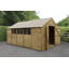 10 ft. W x 15 ft. D Solid Wood Garden Shed-797775838