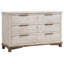 Commode 6 tiroirs Golden Loft