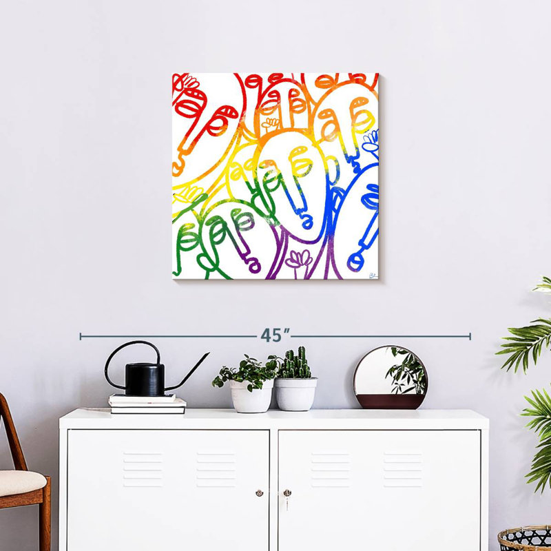 Kimira Tribal Pride, 24" H x 24" W